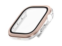 Uniq Voute Tempered Glass Case for Apple Watch 10 46mm - Rose Gold Uniq Voute Tempered Glass Case for Apple Watch 10 46mm - Rose Gold