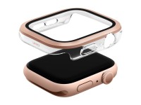 Uniq Voute Tempered Glass Case for Apple Watch 10 46mm - Rose Gold Uniq Voute Tempered Glass Case for Apple Watch 10 46mm - Rose Gold