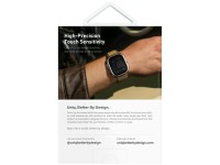 Capa de vidro temperado Uniq Voute para Apple Watch Ultra 49mm - Preta Capa de vidro temperado Uniq Voute para Apple Watch Ultra 49mm - Preta
