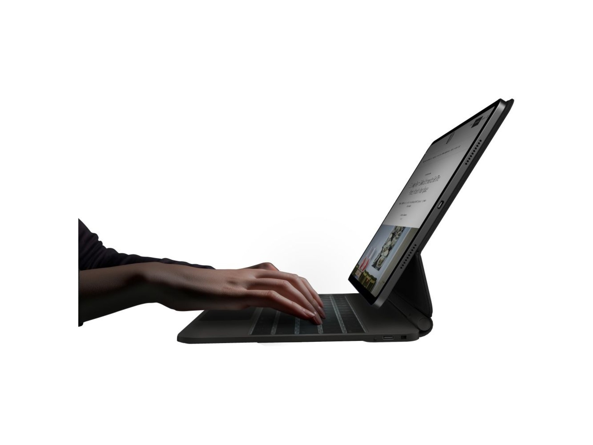 Capa inteligente magnética Uniq Venno Pro com teclado para iPad Air 13