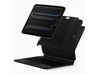 Capa Uniq Axel para iPad e iPad Pro 13" M4 2024 / M5 2025 - preta