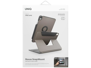 Uniq Rovus Snapmount Magnetic 360 Rotating Detachable Case for iPad 11" 2025 / iPad 10.9" 2022 (10th Uniq Rovus Snapmount Magnetic 360 Rotating Detachable Case for iPad 11" 2025 / iPad 10.9" 2022 (10th
