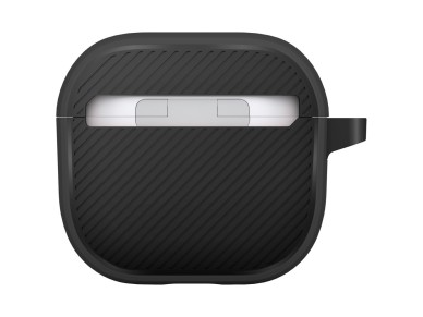 Capa Uniq Clyde Lock para AirPods 4 - Preta Capa Uniq Clyde Lock para AirPods 4 - Preta
