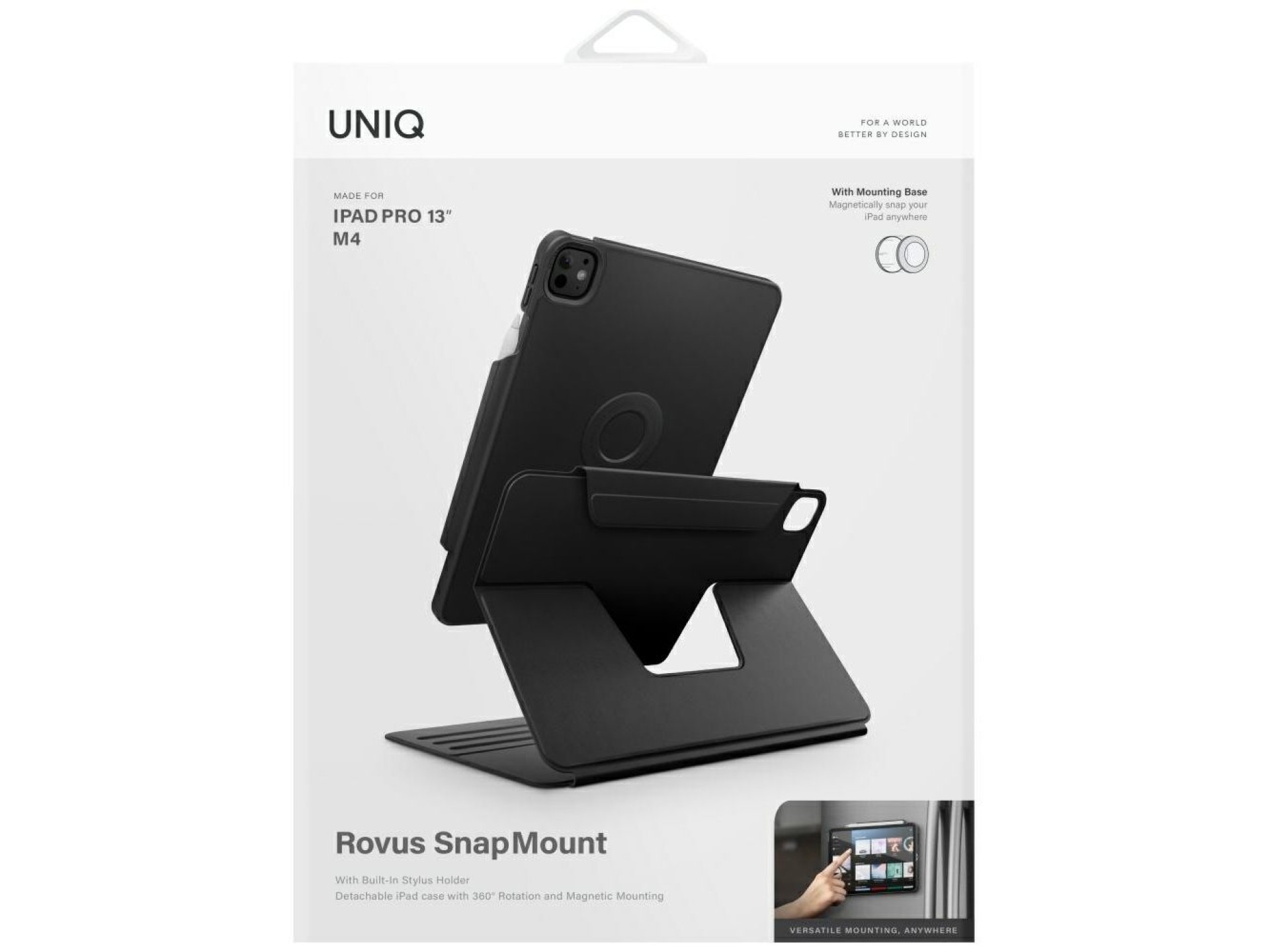 Uniq Rovus Snapmount Magnetic 360 Rotating Detachable case for iPad Pro 13