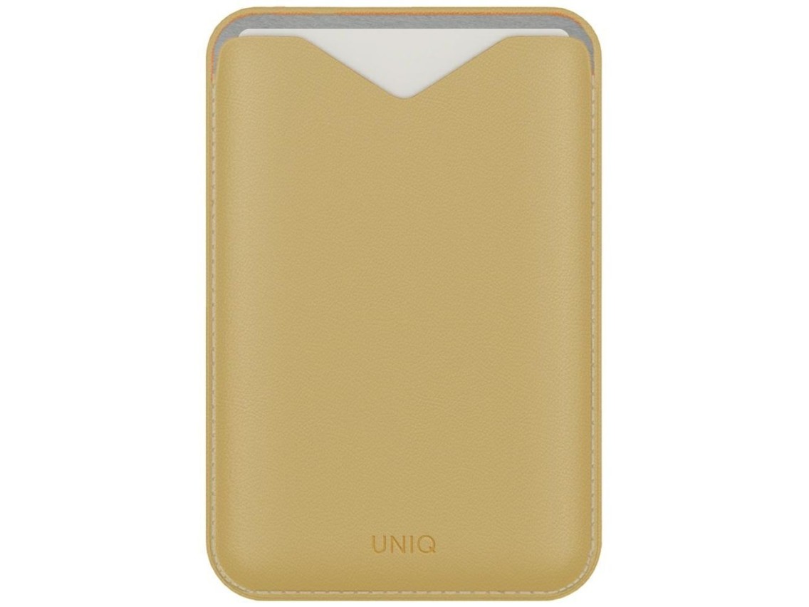 Carteira magnética para celular Uniq Lyden Evo - Amarela