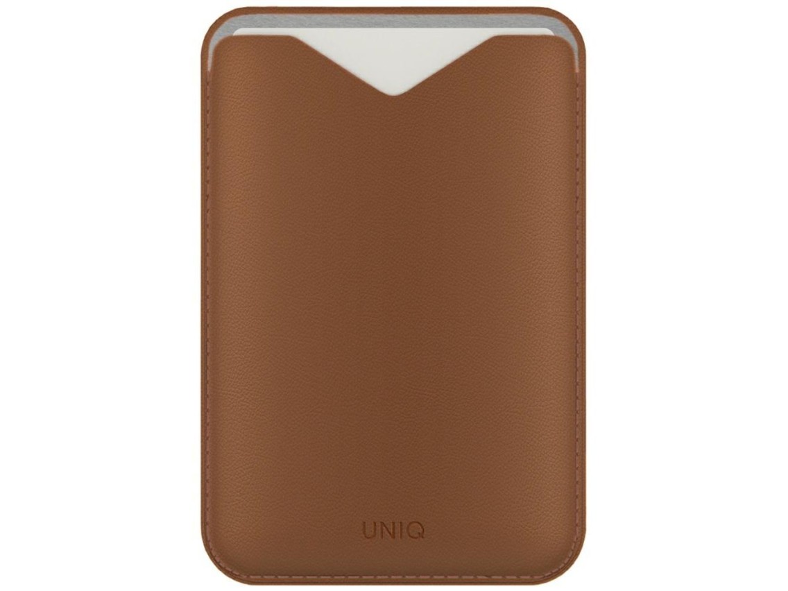 Cartera magnética para teléfono Uniq Lyden Evo - Marrón