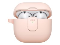 Capa Uniq Clyde Lock para AirPods 4 - Rosa Capa Uniq Clyde Lock para AirPods 4 - Rosa