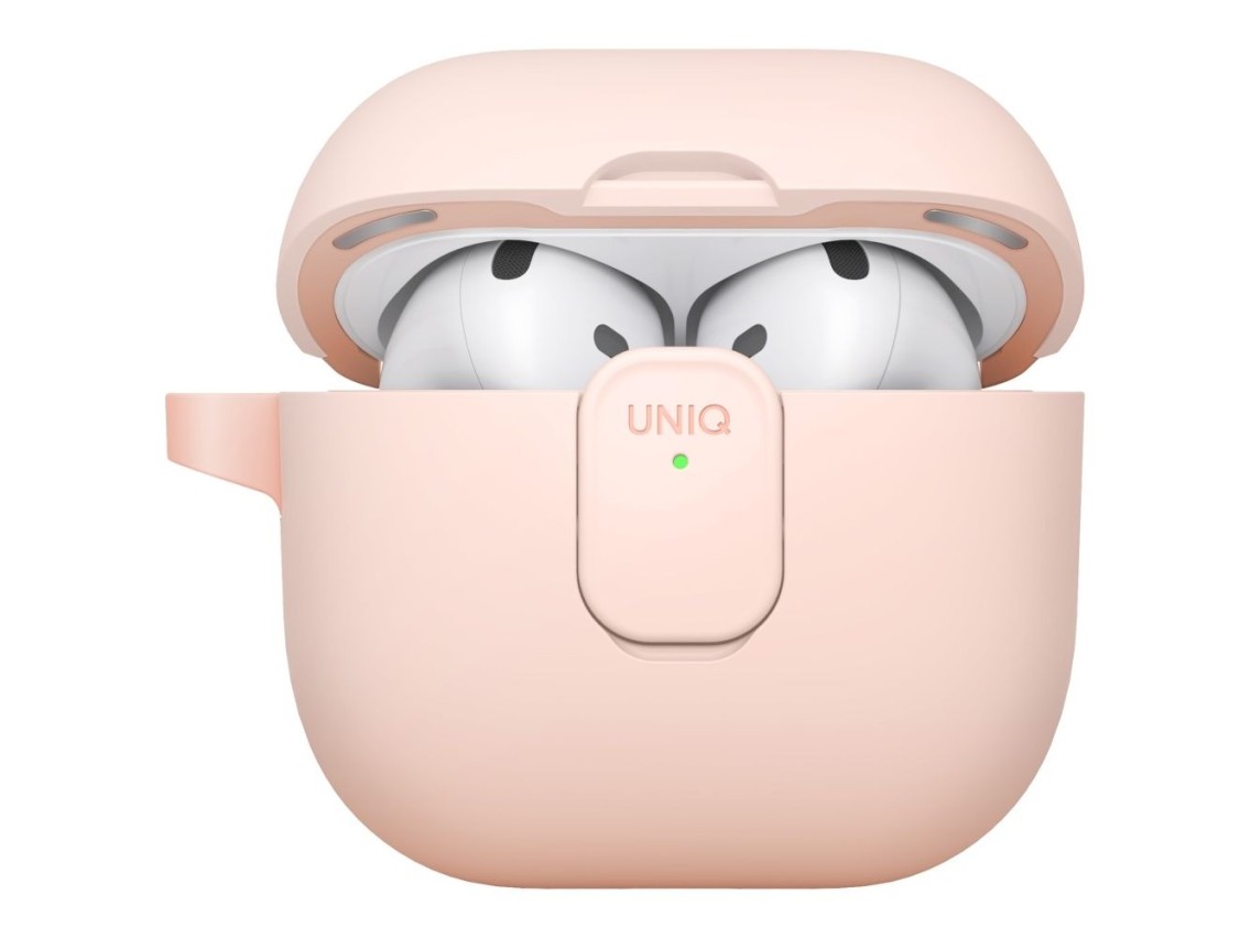 Uniq Clyde Lock Case for AirPods 4 - Pink