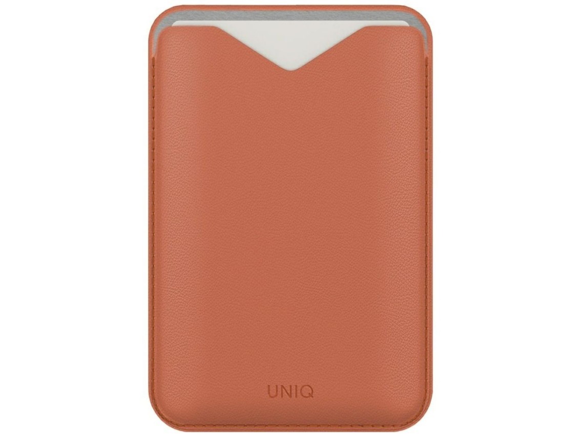 Carteira magnética para celular Uniq Lyden Evo - Laranja