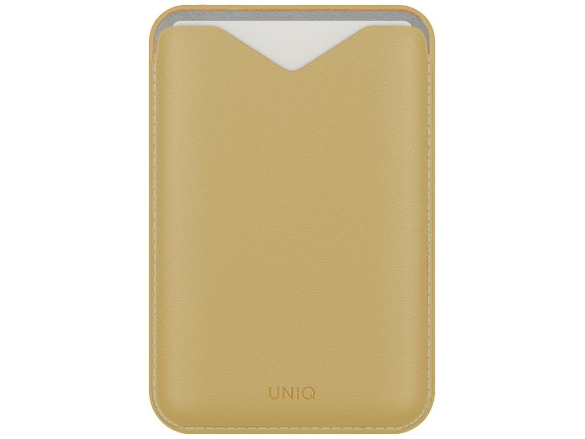 Cartera magnética para teléfono Uniq Lyden Evo - Amarilla