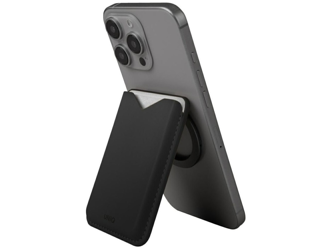 Carteira magnética para celular Uniq Lyden Evo - Preta