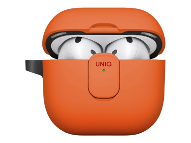 Uniq Clyde Lock Case for AirPods 4 - Orange Uniq Clyde Lock Case for AirPods 4 - Orange