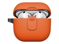 Funda Uniq Clyde Lock para AirPods 4 - Naranja