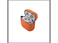 Funda Uniq Clyde Lock para AirPods 4 - Naranja