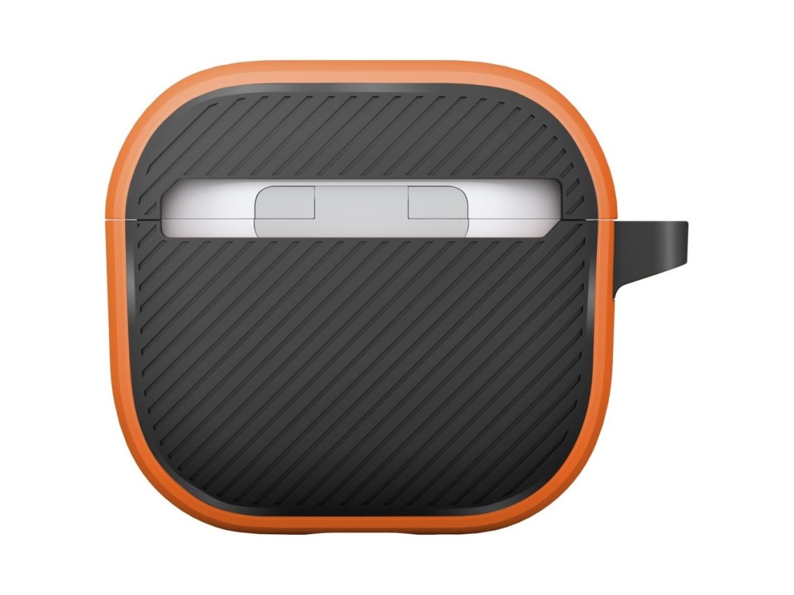Funda Uniq Clyde Lock para AirPods 4 - Naranja