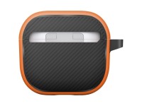 Funda Uniq Clyde Lock para AirPods 4 - Naranja