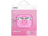Capa Uniq Glase Pro para AirPods Pro 2 - Rosa Capa Uniq Glase Pro para AirPods Pro 2 - Rosa