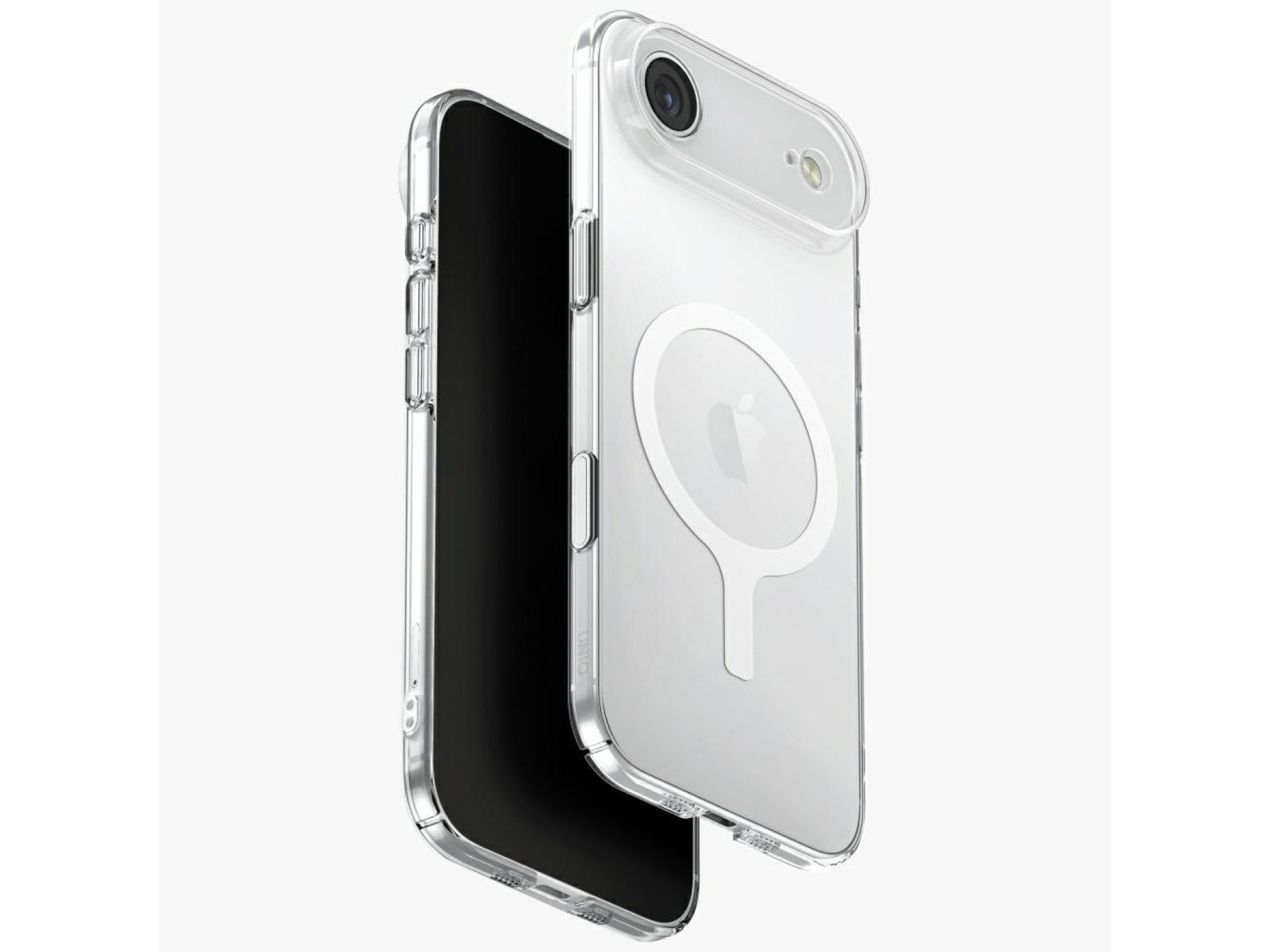 Funda Uniq Airsuit para iPhone 17 Air con carga Magclick - Transparente