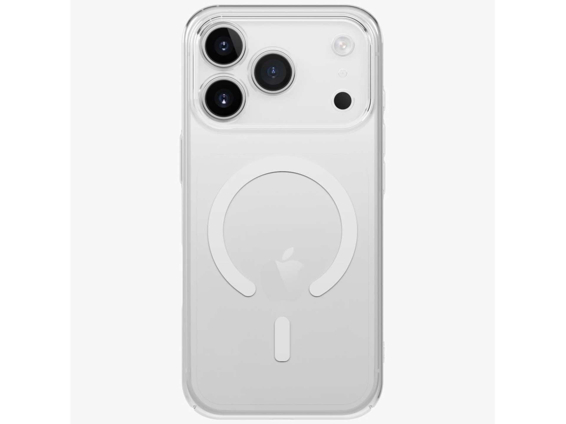 Capa de carregamento Uniq Airsuit Magclick para iPhone 17 Pro - Transparente