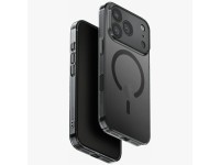Capa de carregamento Uniq Airsuit Magclick para iPhone 17 Pro - Preta