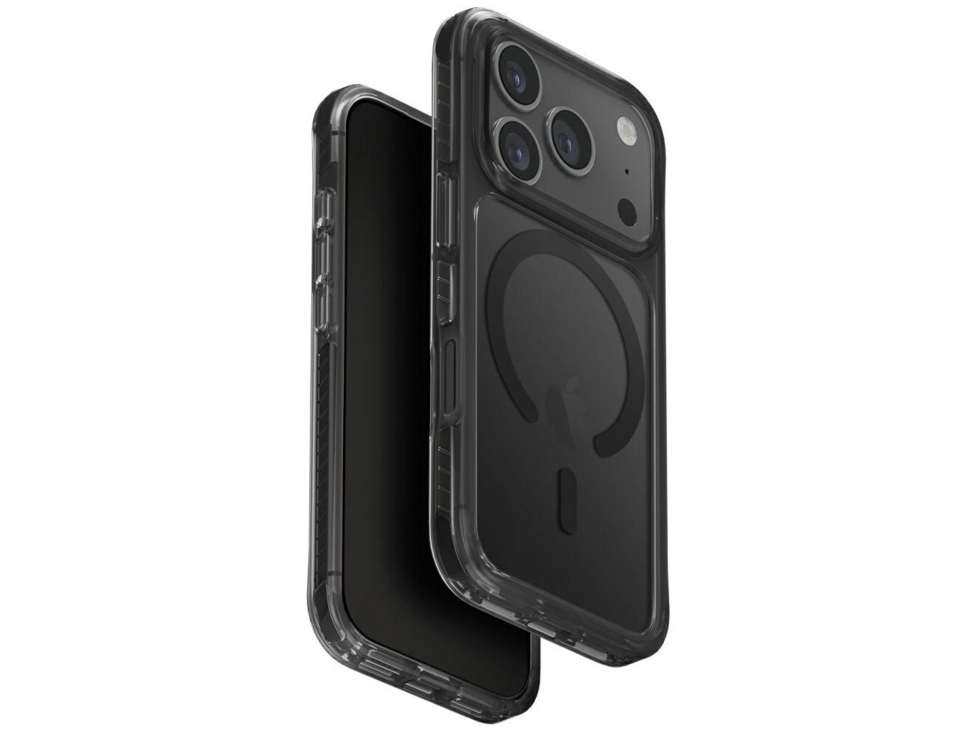 Capa com carregamento Magclick Uniq Combat para iPhone 17 Pro - Preta