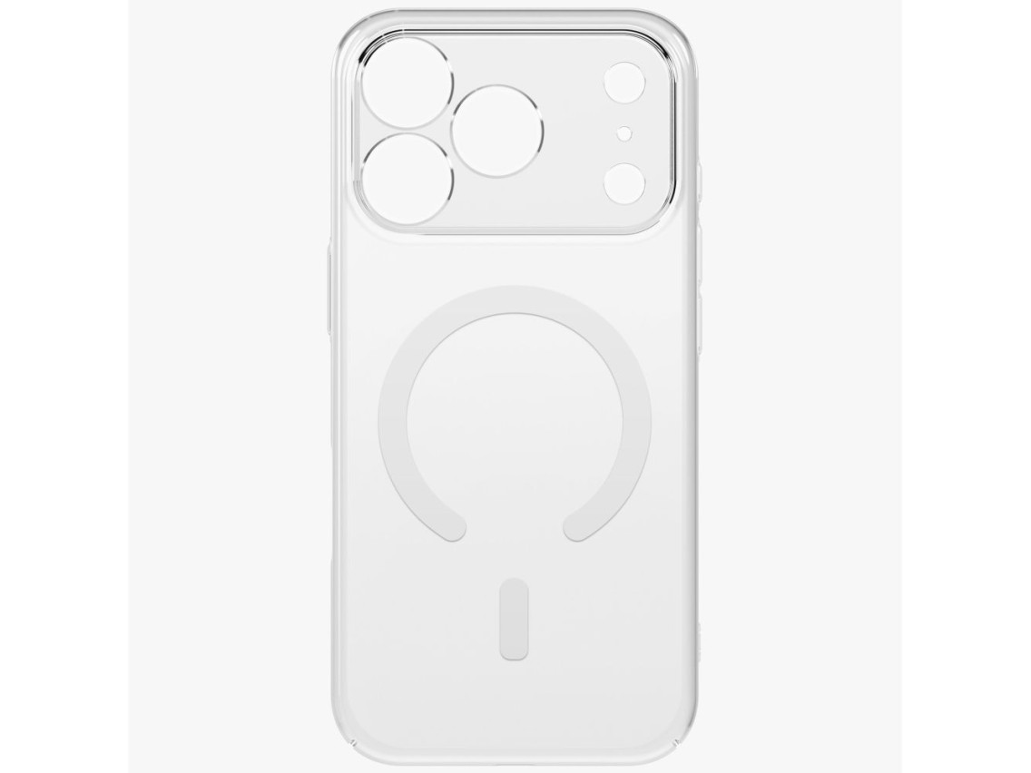 Capa de carregamento Uniq Airsuit Magclick para iPhone 17 Pro - Transparente