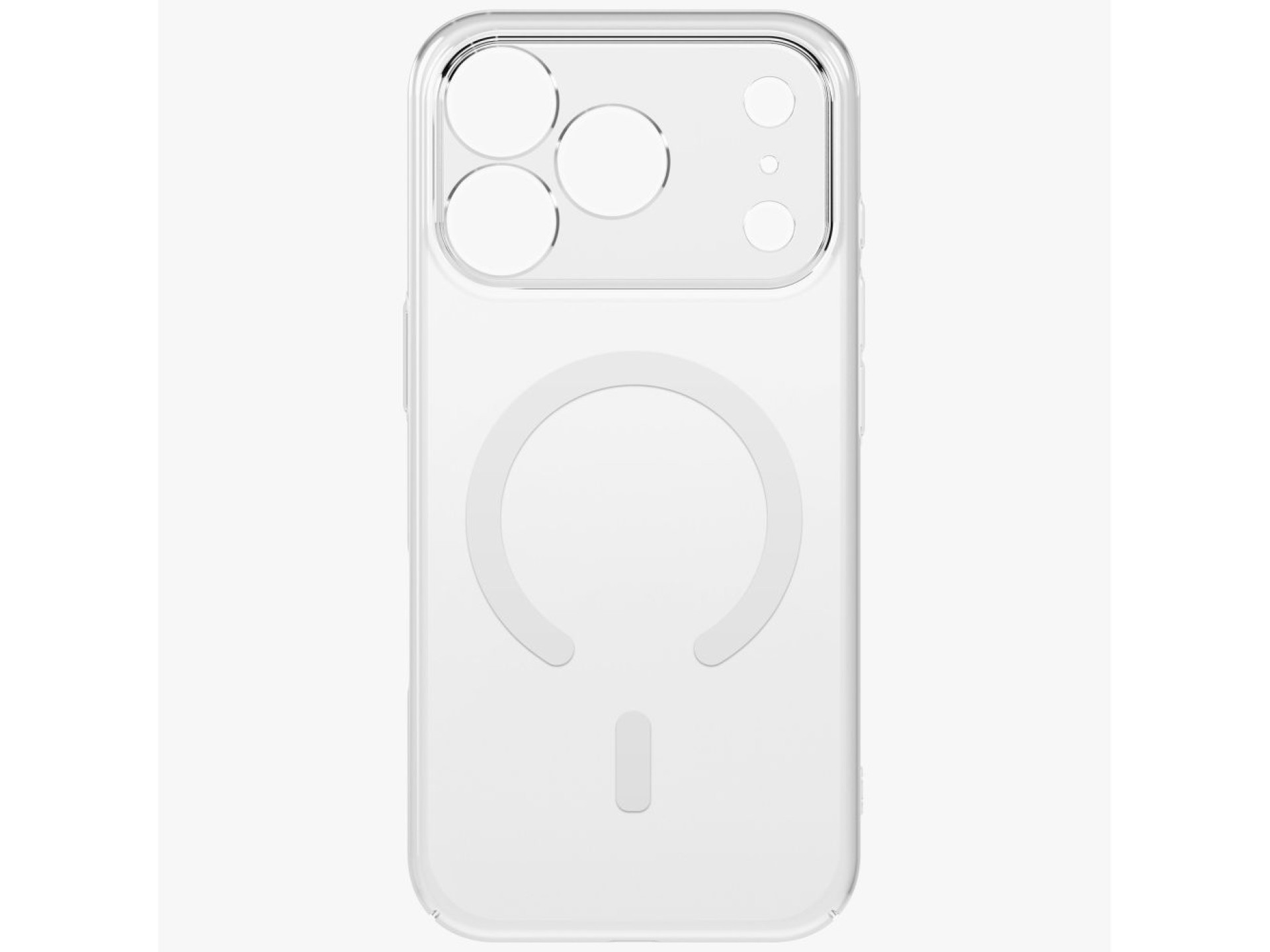 Capa de carregamento Uniq Airsuit Magclick para iPhone 17 Pro - Transparente