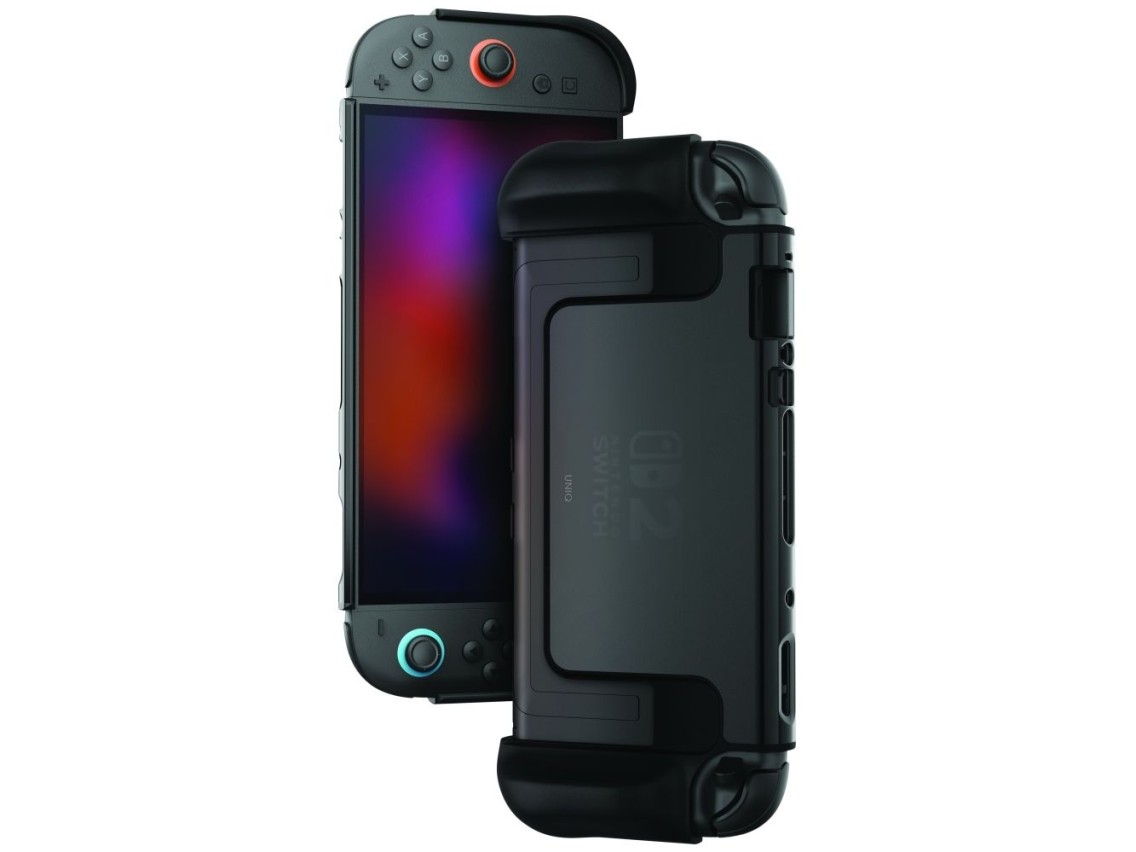 Funda Uniq Hybrid Bytearmor para Nintendo Switch 2 - negra