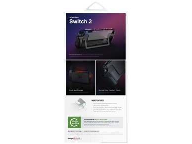 Capa h�brida Uniq Bytearmor para Nintendo Switch 2 - preta