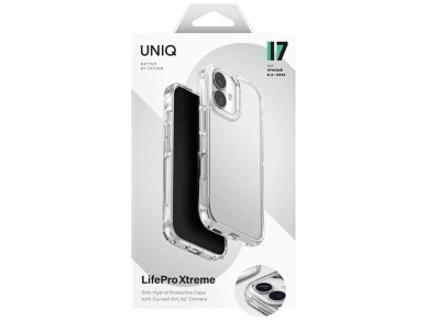 Uniq Lifepro Xtreme Case for iPhone 17 - Transparent Uniq Lifepro Xtreme Case for iPhone 17 - Transparent