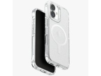 Funda de carga Uniq LifePro Xtreme Magclick para iPhone 17 - Transparente con purpurina