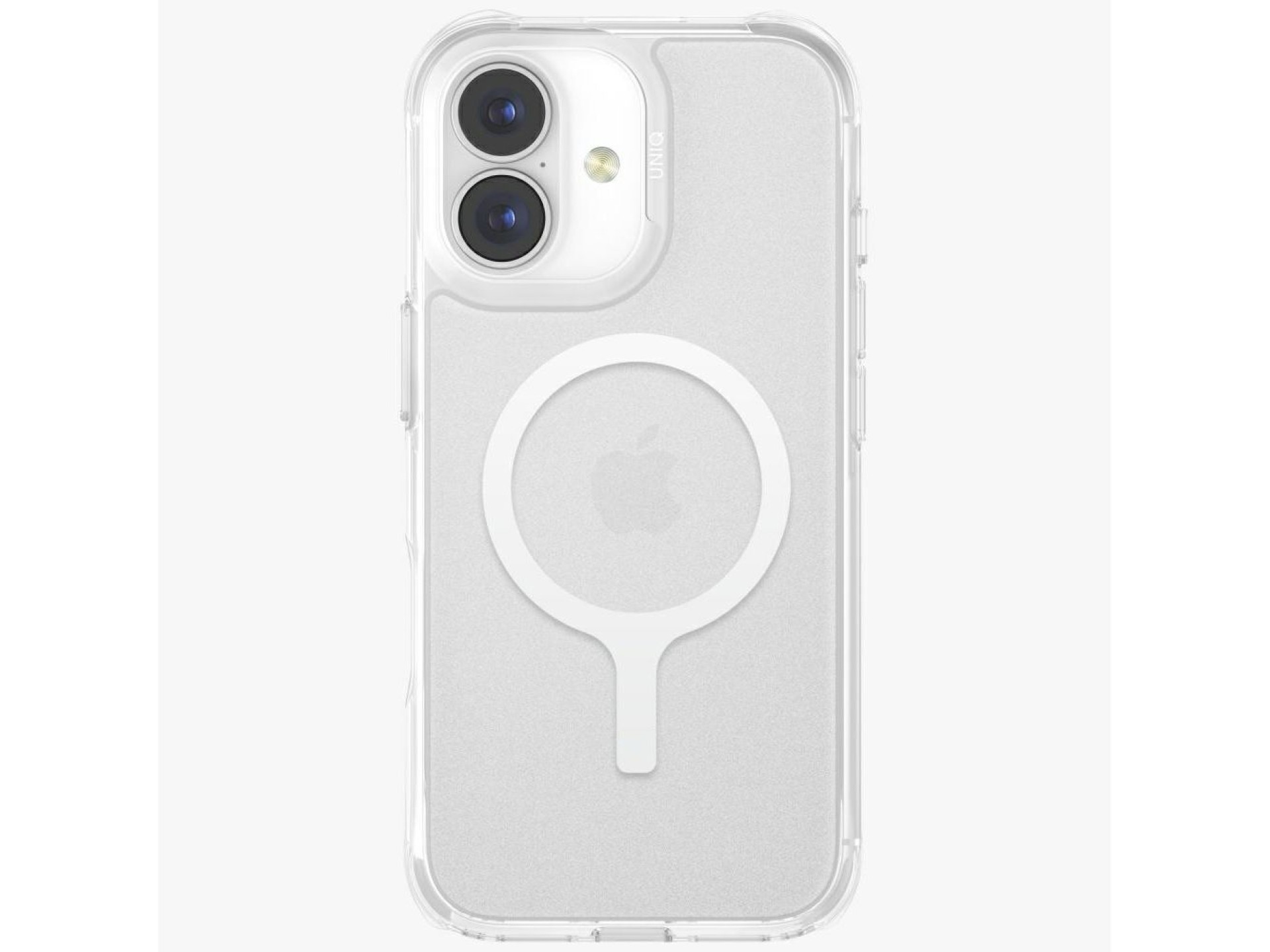 Capa de carregamento Uniq LifePro Xtreme Magclick para iPhone 17 - Transparente com Glitter