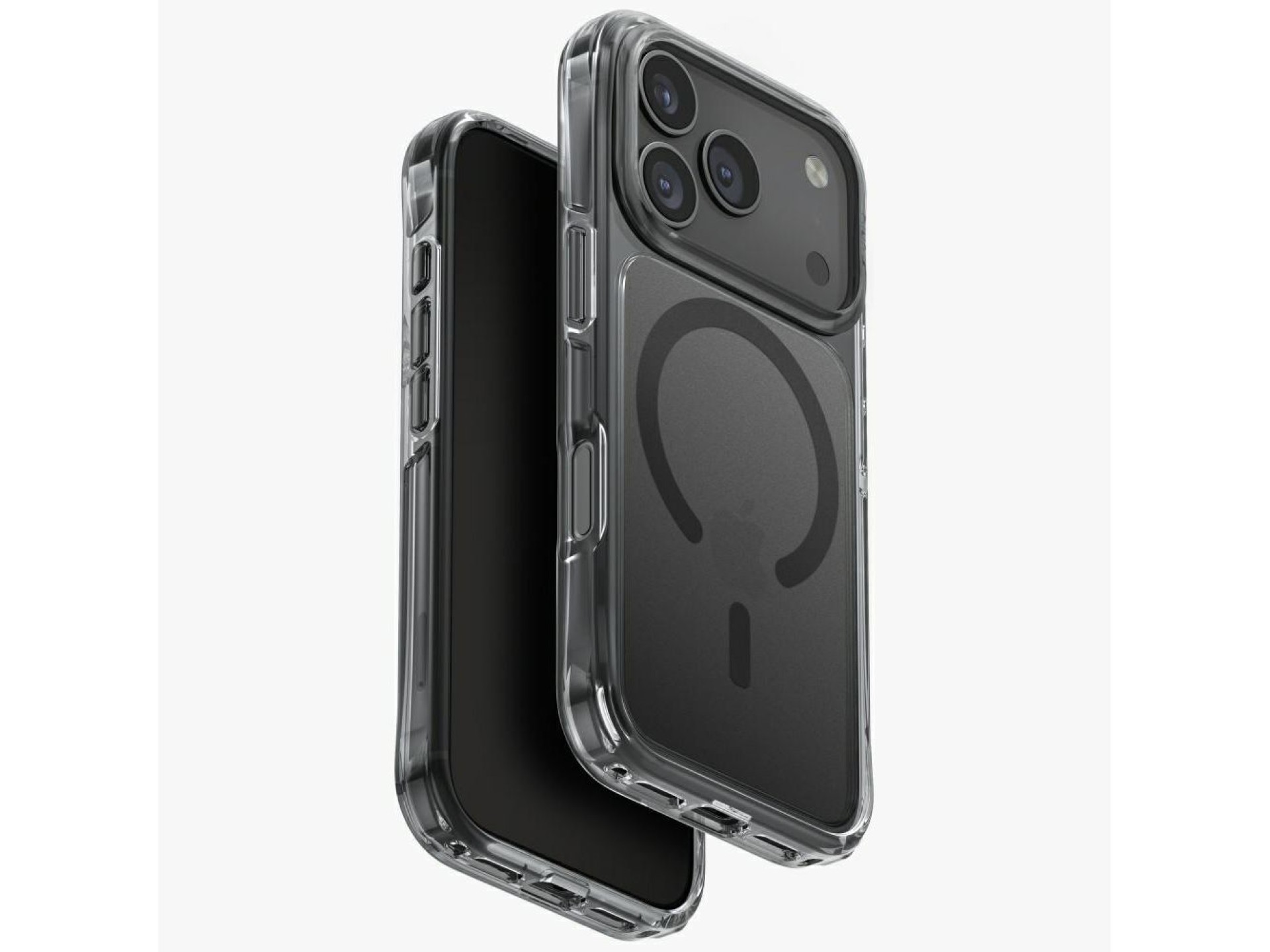 Funda con carga Uniq LifePro Xtreme Magclick para iPhone 17 Pro - Negra