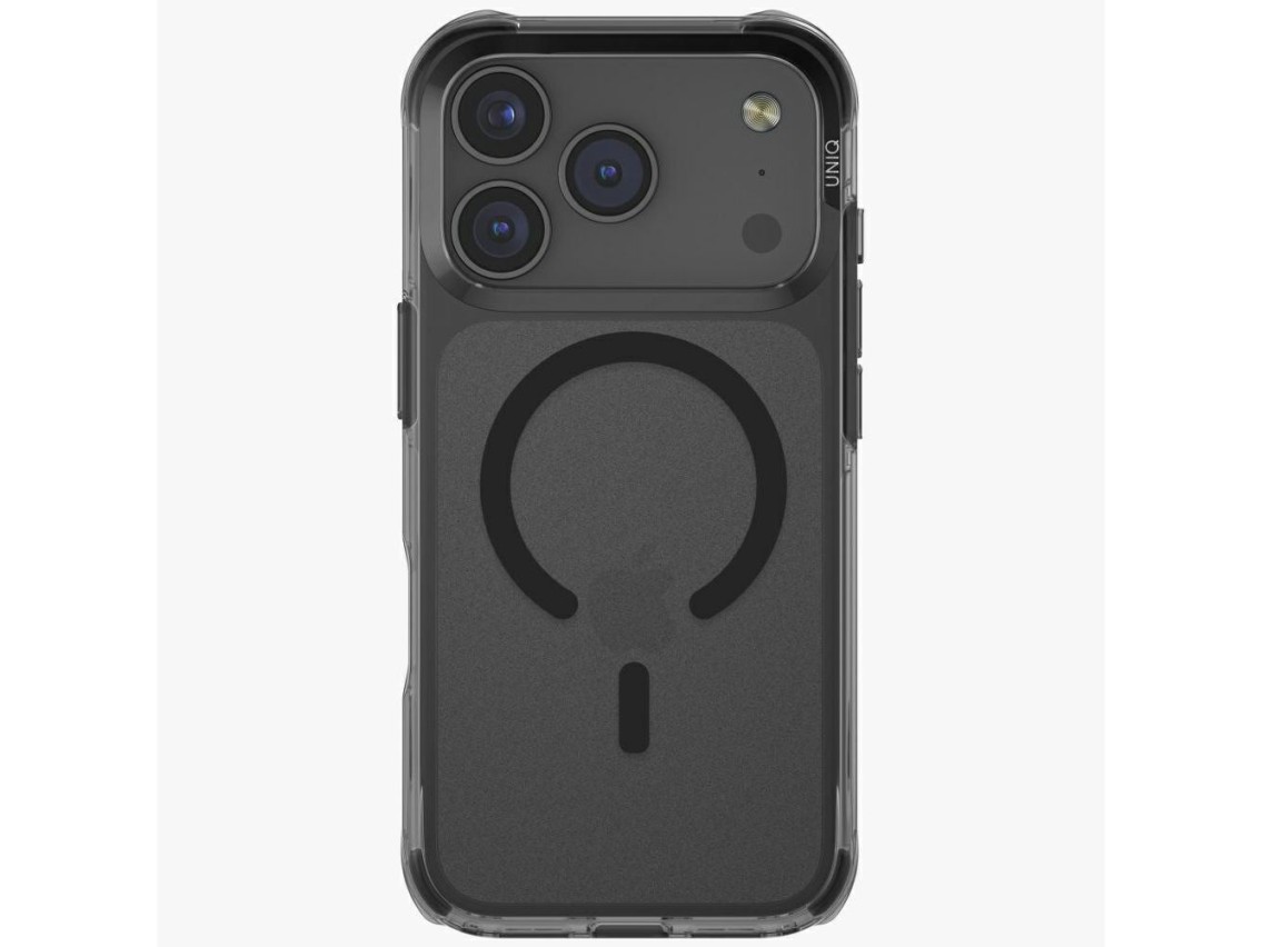 Capa de carregamento Uniq LifePro Xtreme Magclick para iPhone 17 Pro - Preta