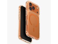 Capa de carregamento Uniq LifePro Xtreme Magclick para iPhone 17 Pro - Laranja Capa de carregamento Uniq LifePro Xtreme Magclick para iPhone 17 Pro - Laranja
