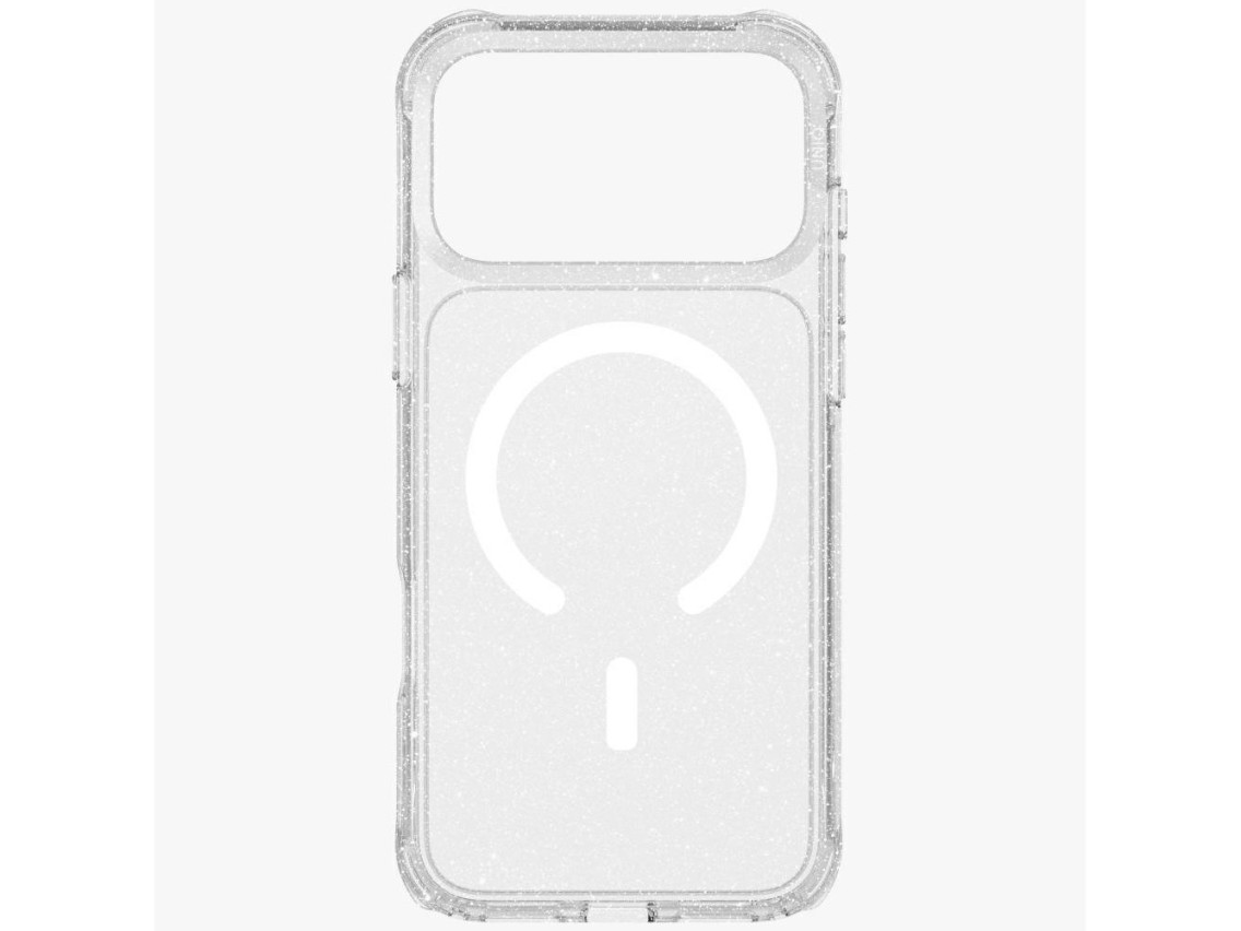 Uniq LifePro Xtreme Magclick Charging Case for iPhone 17 Pro Max - Clear-Glitter