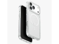 Uniq LifePro Xtreme Magclick Charging Case for iPhone 17 Pro Max - Clear-Glitter