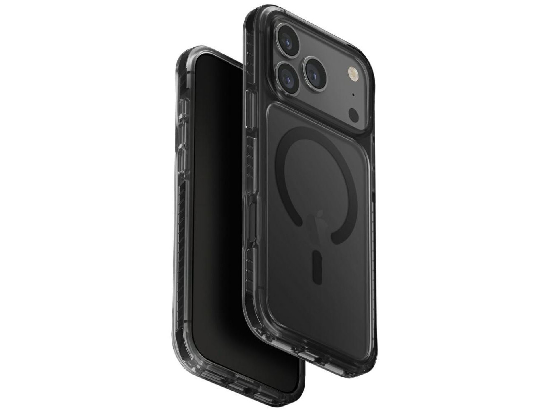 Funda con carga Magclick Uniq Combat para iPhone 17 Pro Max - Negra
