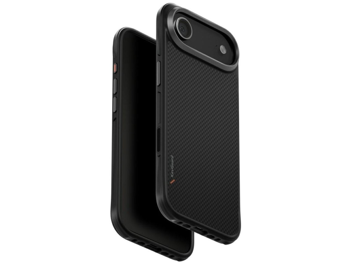 Capa de carregamento Uniq Keva Magclick para iPhone 17 Air - Preta