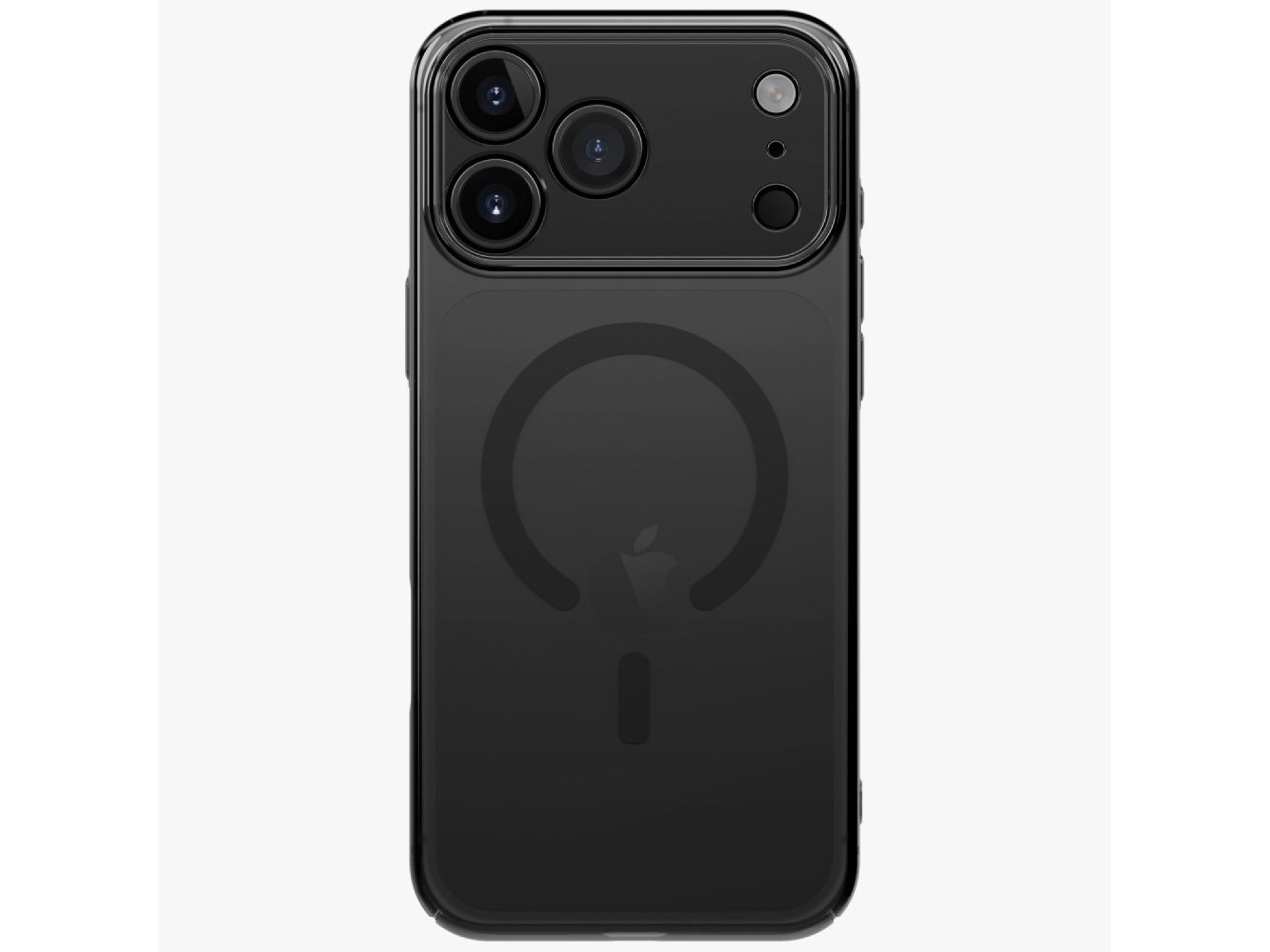 Capa Uniq Airsuit para iPhone 17 Pro Max com carregamento Magclick - Preta
