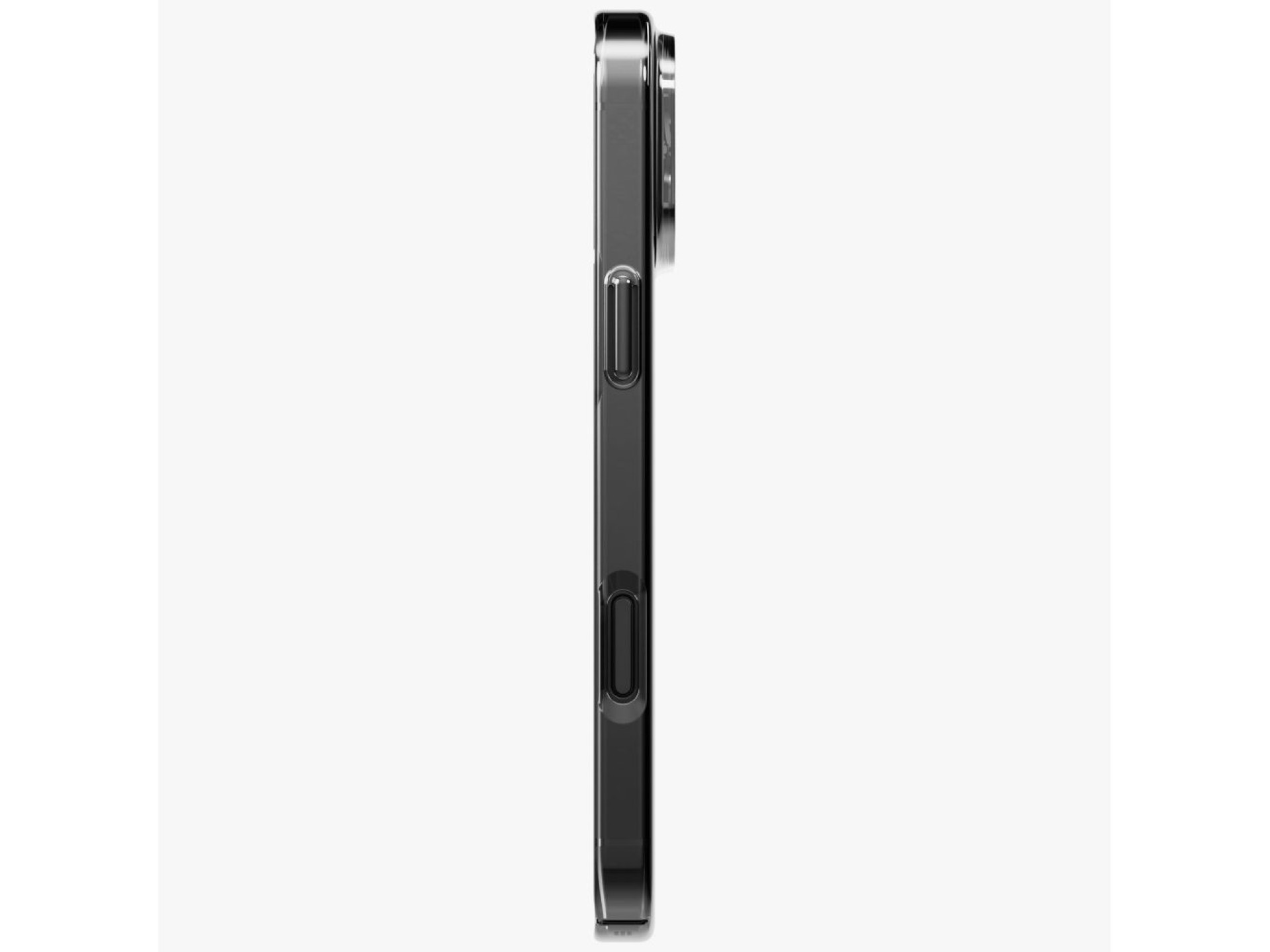 Capa Uniq Airsuit para iPhone 17 Pro Max com carregamento Magclick - Preta