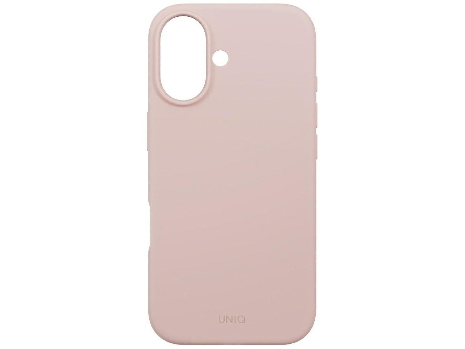 Capa com carregamento Magclick Uniq Lino para iPhone 17 - Rosa