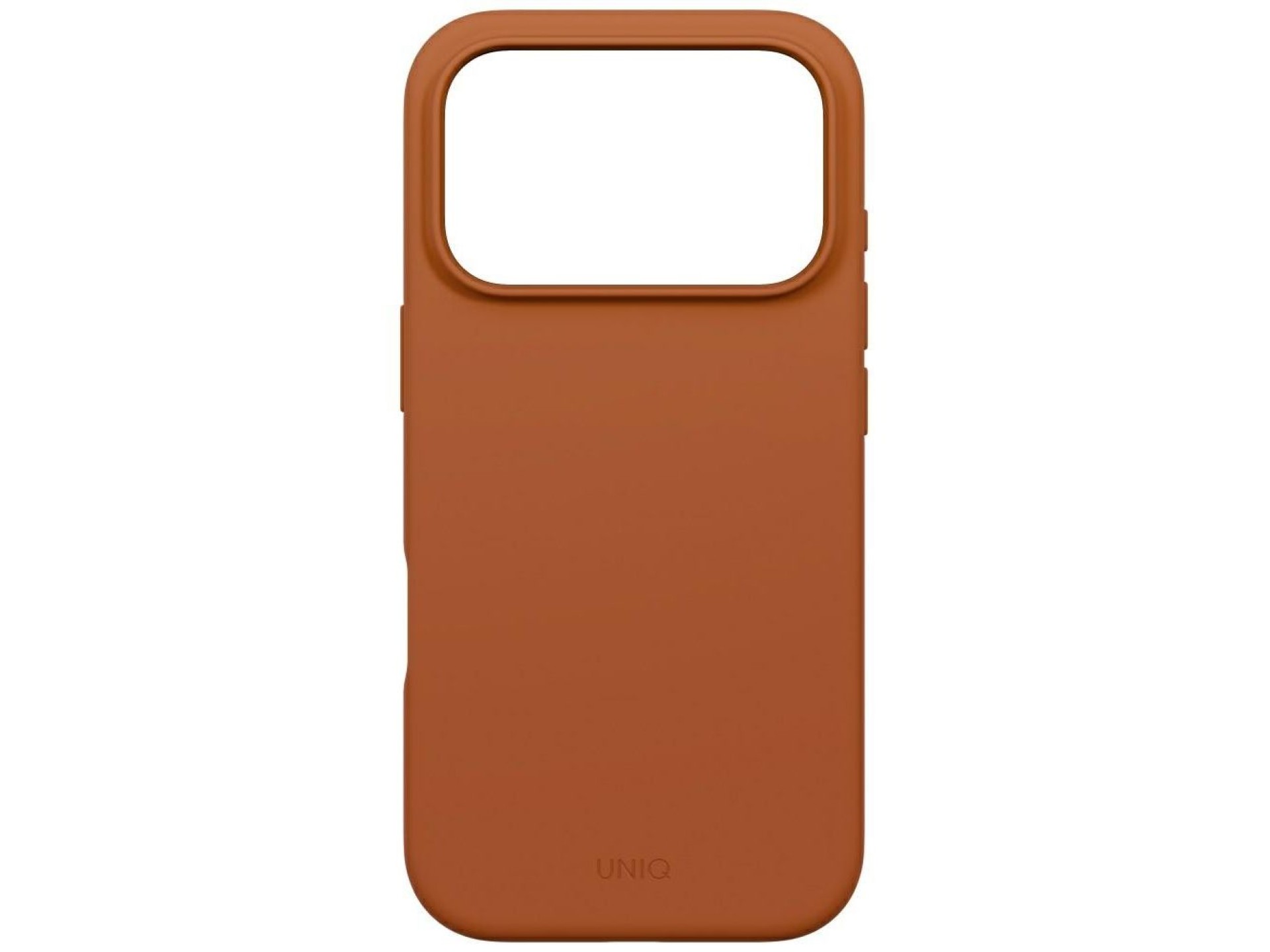 Capa com carregamento Magclick Uniq Lino para iPhone 17 Pro - Laranja
