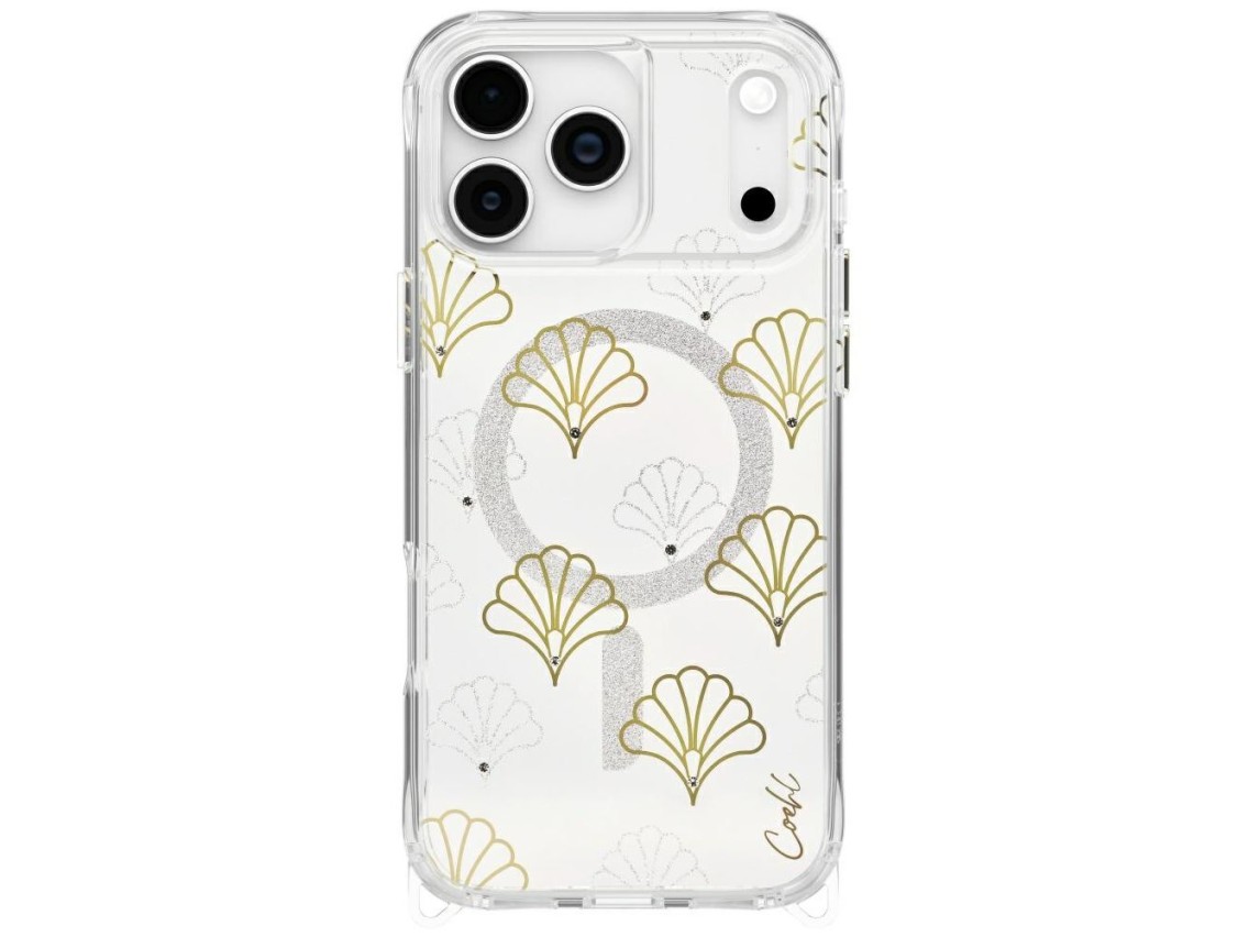 Uniq Coehl Maree case for iPhone 17 Pro Max Magnetic Charging - silver