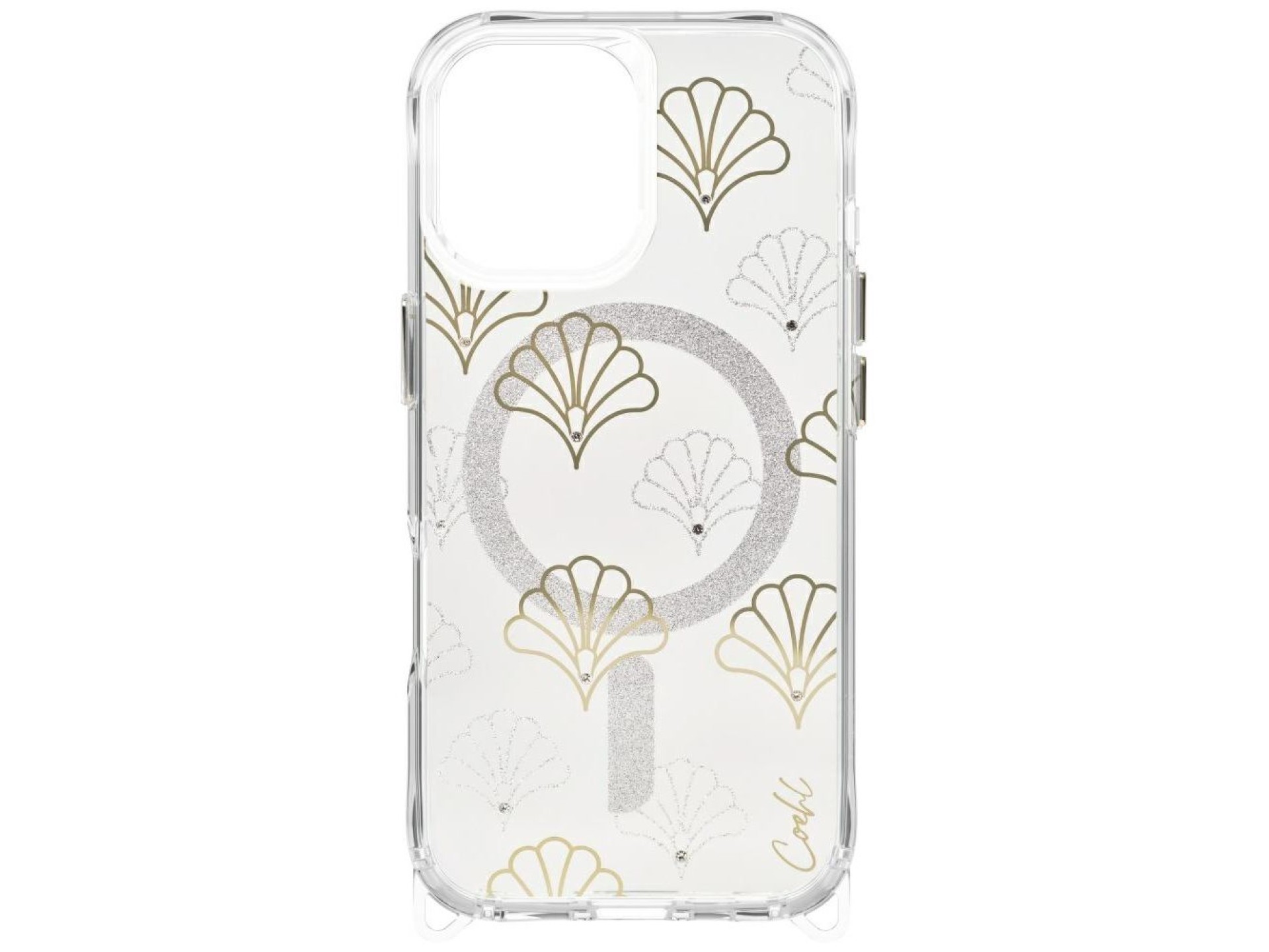 Uniq Coehl Maree case for iPhone 17 Magnetic Charging - silver
