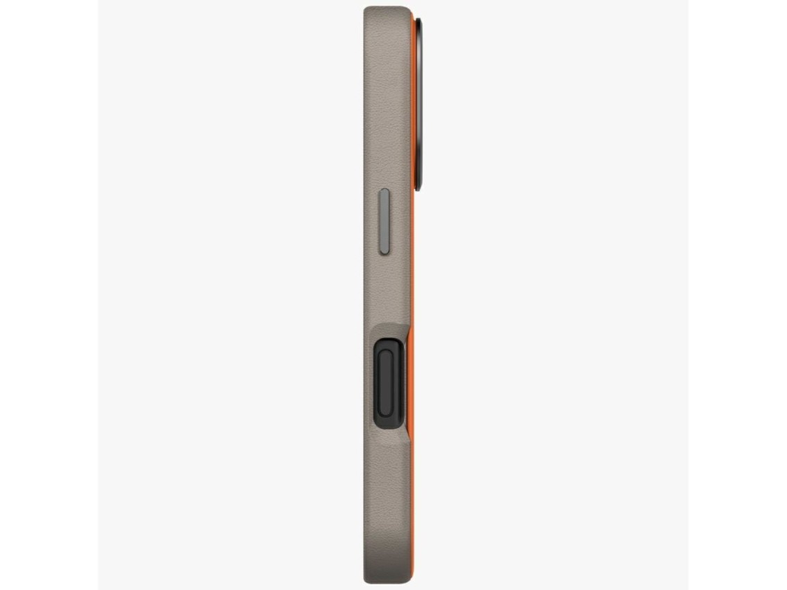 Uniq Lyden DS Case for iPhone 17 Pro Magclick Charging - Orange-Gray