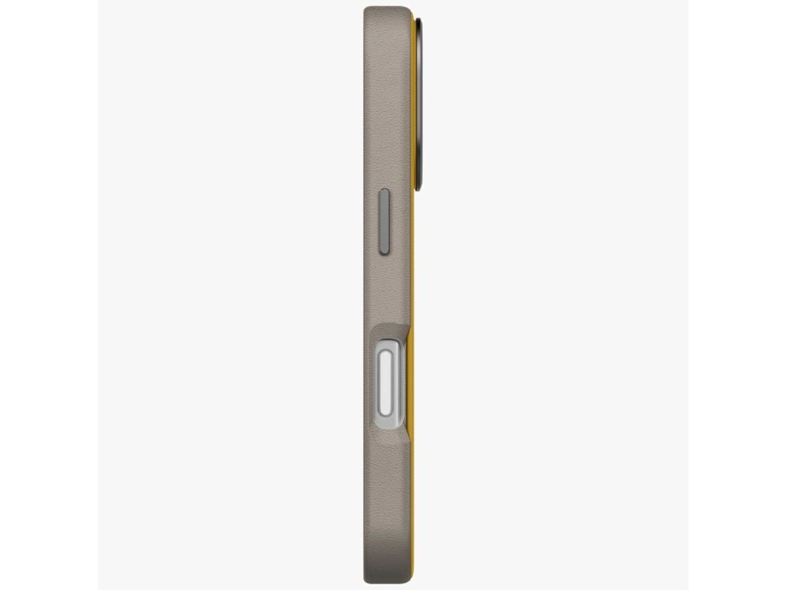 Funda Uniq Lyden DS para iPhone 17 Pro con carga Magclick - Amarillo-Gris