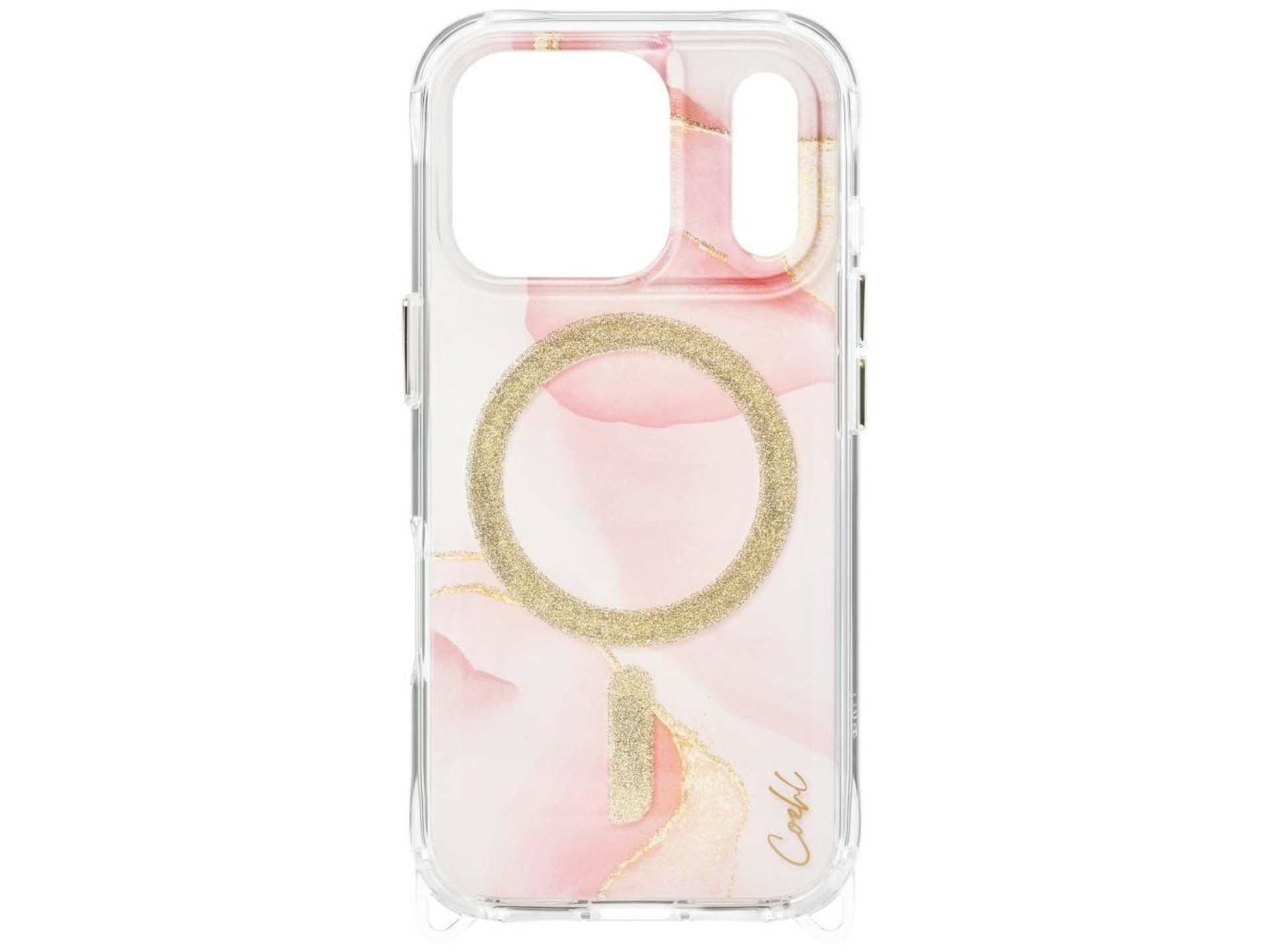 Funda Uniq Coehl Aeris para iPhone 17 Pro con carga magnética - Rosa