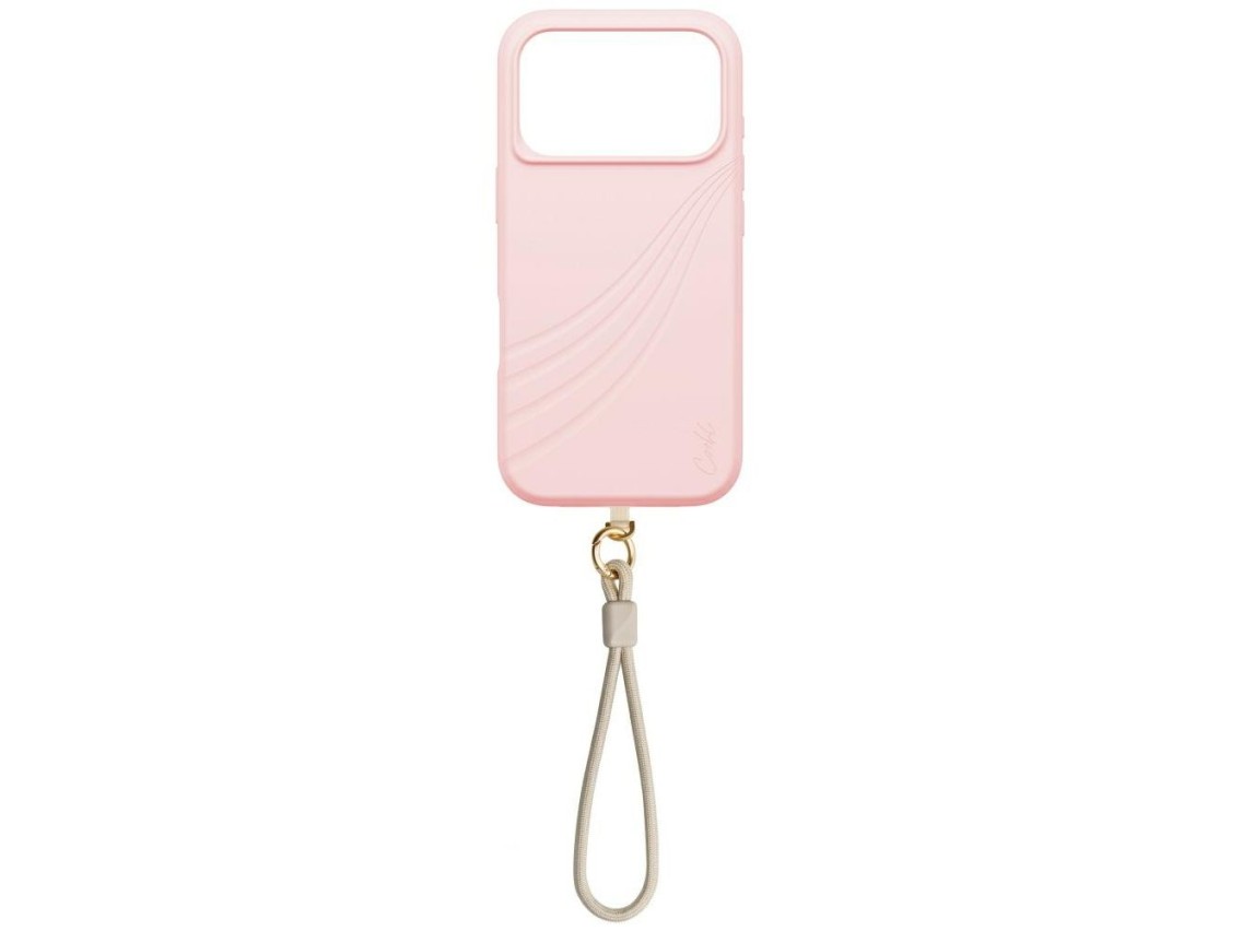 Funda Uniq Coehl Serina para iPhone 17 Pro con carga magnética - Rosa
