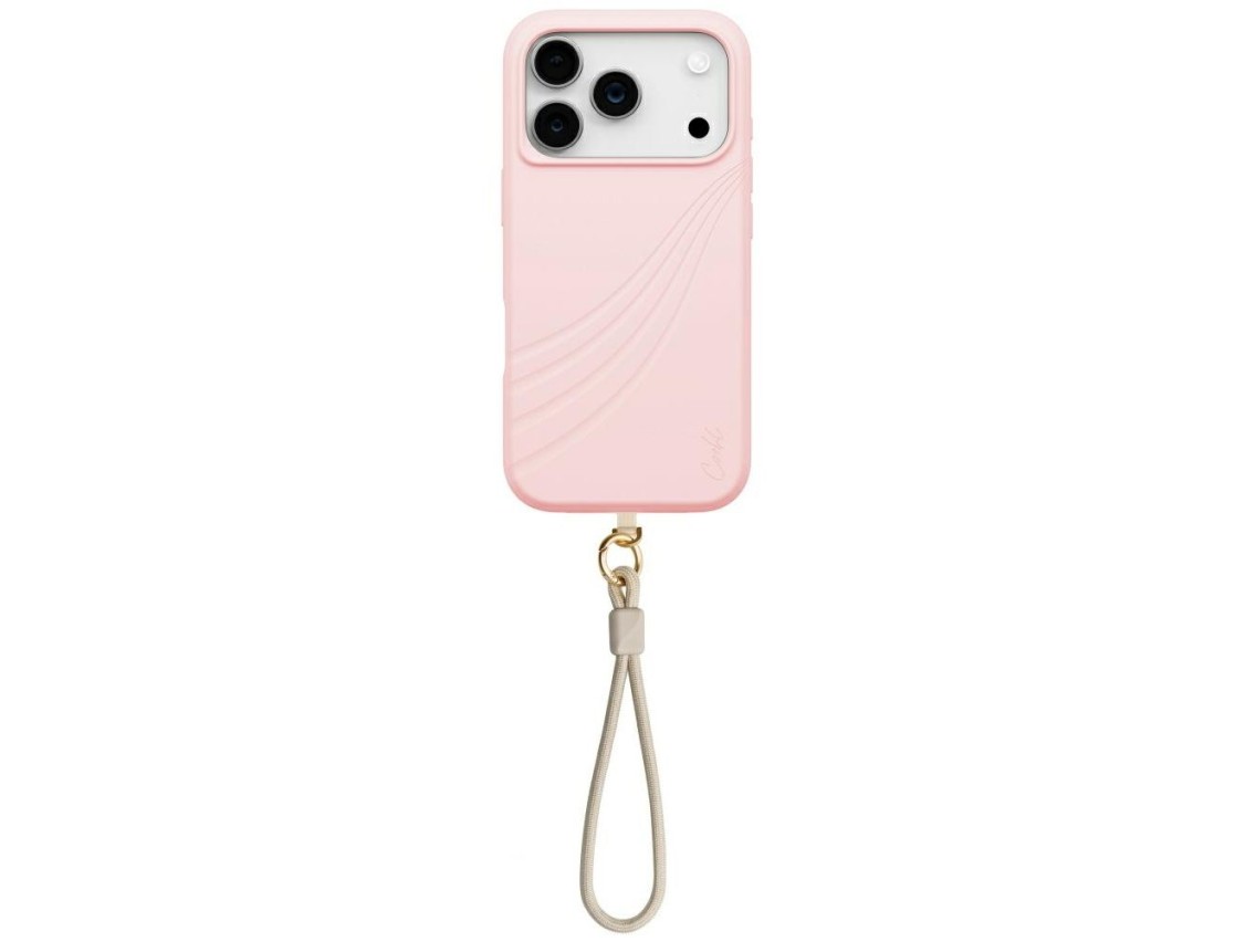 Funda Uniq Coehl Serina para iPhone 17 Pro con carga magnética - Rosa